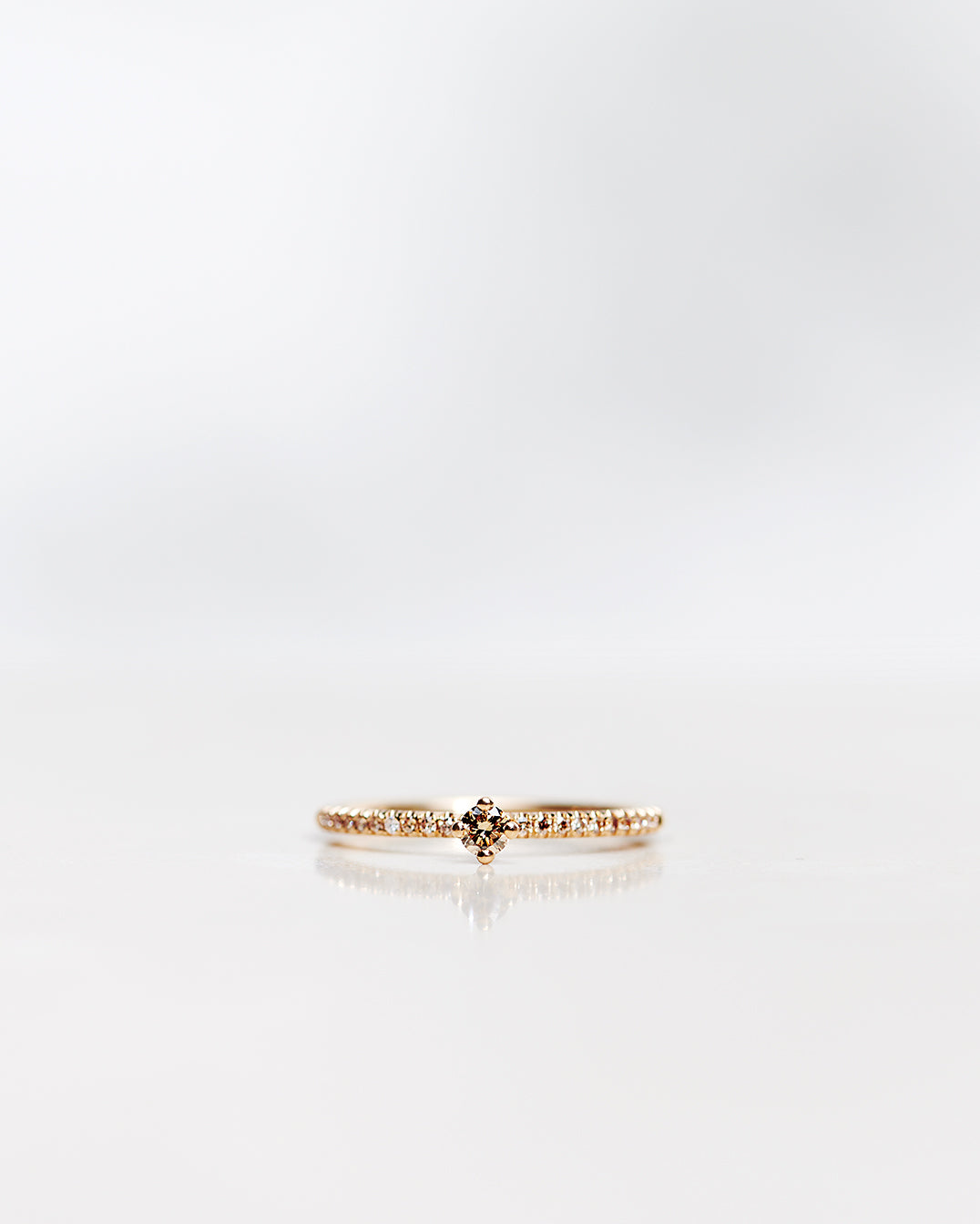 Minimalistiska Diamantringar