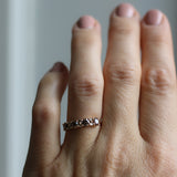 Anita Ring with Chocolate Diamonds and Champagne Diamonds