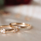 Hand Engraved Diamond Goldie