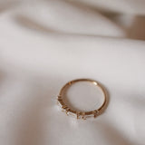 Sania Baguette Brilliant Diamond Band