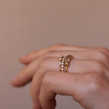 Astrid Vintage Diamond Band