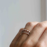 Curved Phoebe Marquise Ring