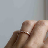 Astrid Vintage Band med Champagnediamanter