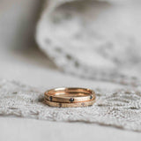 His Classic Eternity Band - Chocolate Diamonds