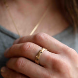 His Classic Eternity Band - Chocolate Diamonds