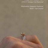 Minimalistiskt Baguettediamantband - Topptäckt