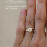 Minimalistiskt Baguettediamantband - Topptäckt