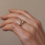 Jade Petite Wave Ring