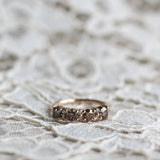 Anita Ring with Chocolate Diamonds and Champagne Diamonds