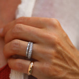 Amelia's Minimalistic Baguette Brilliant Band - Top Covered