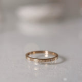 Hand Engraved Diamond Goldie