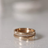 Hand Engraved Squared Goldie