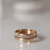 Hand Engraved Diamond Goldie