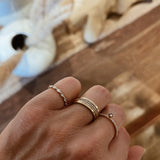 Hand Engraved Squared Goldie
