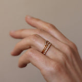 Five Dots Top Ring
