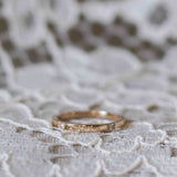 Hand Engraved Diamond Goldie