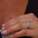 Amelia's Minimalistic Baguette Brilliant Band - Top Covered