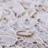 Mini Brigitte Ring Med Chokladdiamanter