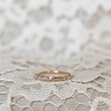 Minimalistiskt Baguettediamantband - Topptäckt