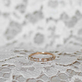 Minimalistiskt Baguettediamantband - Topptäckt