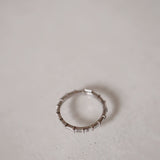 Minimalistiskt Baguettediamantband