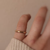 Nonna's Classic Goldie med Champagnediamanter