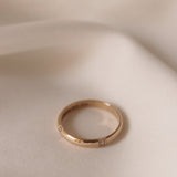 Nonna's Classic Goldie med Champagnediamanter