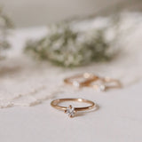Not At All Tiny Diamond Ring