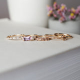 Jade Petite Ring Med Chokladdiamanter