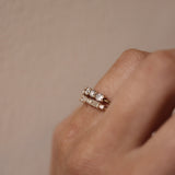 Sania Baguette Brilliant Diamond Band