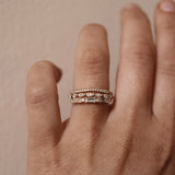 Sania Baguette Brilliant Diamond Band