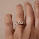 Sania Baguette Brilliant Diamond Band