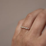 Sania Baguette Brilliant Diamond Band