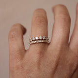 Sania Baguette Brilliant Diamond Band