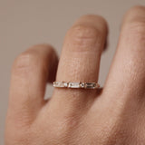 Sania Baguette Brilliant Diamond Band