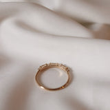 Sania Baguette Brilliant Diamond Band