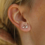 Secret Garden Flower Stud