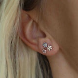 Secret Garden Flower Stud - Lavendel