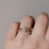 Jade Petite Wave Ring