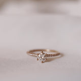 Solitaire Petite Sparkle Ring (0.40 CT - 0.80 CT)