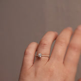 Solitaire Petite Sparkle Ring (0.40 CT - 0.80 CT)