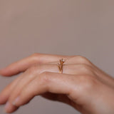 Five Dots Top Ring