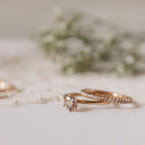 The Solitaire with Chocolate Diamond