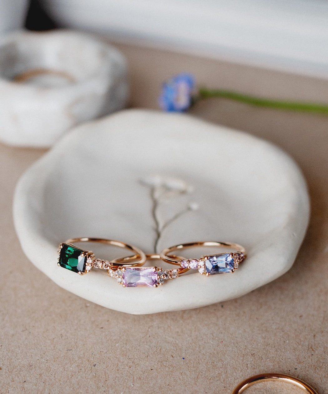 Threeone-of-a-kindClusterRings-Sapphires-Tourmalines-Diamonds-SaltandPepperDiamonds_0e6379b3-12c9-48ac-8f5c-3802361f6d52.jpg__PID:9e187129-0226-4cda-81a0-1ef8a2ccbabd