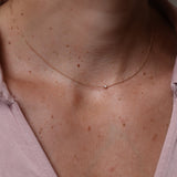 Tiny Diamond Necklace
