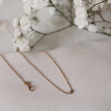 Tiny Diamond Necklace