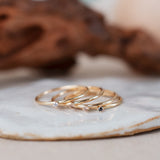 Tiny Diamond Ring Med Chokladdiamant