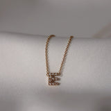 Tiny Letter Necklace