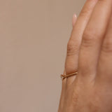 Tiny Solitaire Ring