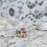 Valerie Cocktailring i Vitguld